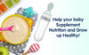 Hopop Soft Squeezy Silicone Spoon Food Feeder 90ml Green