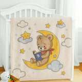 Hopop Soft & Warm Baby Blanket – Cozy, Lightweight & Gentle on Skin - Assorted