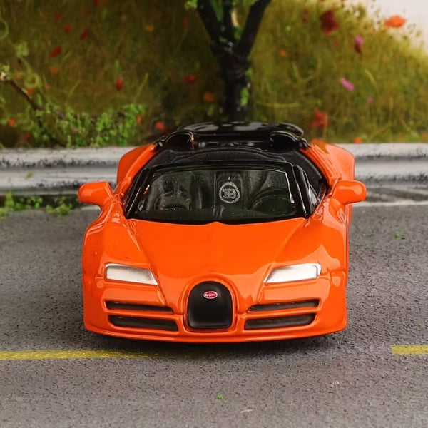 Bburago Bugatti Veyron 16.4 Grand Sport Vitesse 1:64 Die-Cast Car – Orange