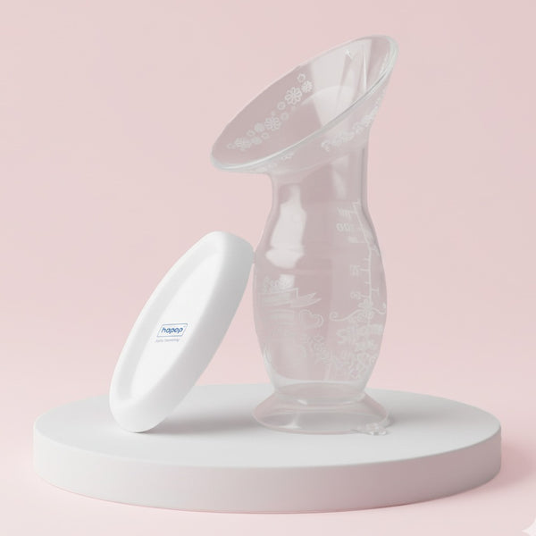 Hopop Natural Fit Silicone Manual Breast Pump Milk Saver One Size – Clear