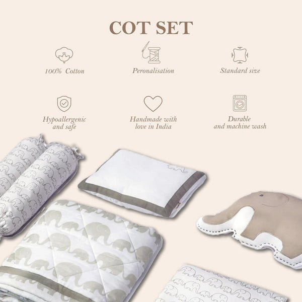Masilo Organic Cotton Cot Bedding Set – Dream Wings