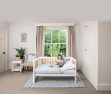 Boori Turin Baby Cot – Almond | Convertible Cot Bed 0–5 Years