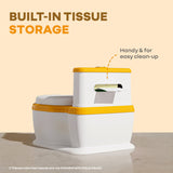 R For Rabbit Little Grownup Pixie Potty Training Seat - White Orange