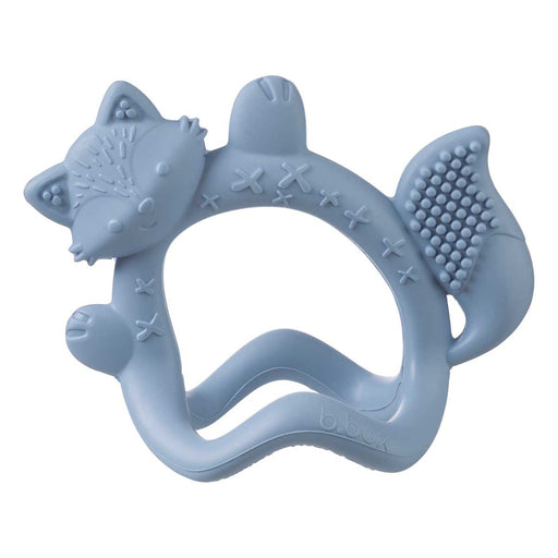 b.box Silicone Wrist Teether Fox – Lullaby Blue | 3M+