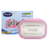 Youp Stainless Steel Kids Lunch Box - Pink
