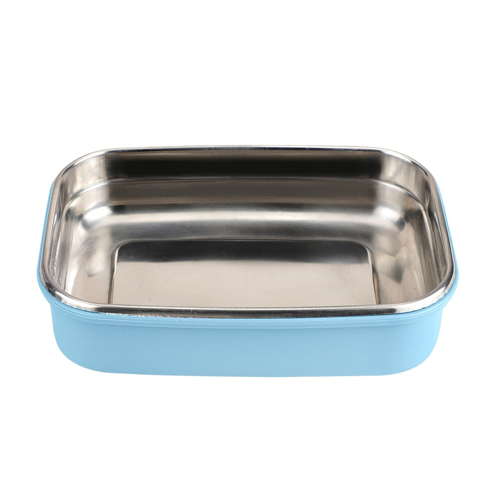 Youp Stainless Steel Kids Lunch Box - Blue