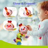 R For Rabbit Orapple Wiggle Colorful Musical Push Toy