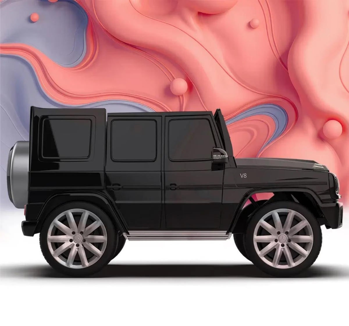 Formula Fun by EMotorad Mercedes-Benz G-Wagon Ride-On Car 3–7Y – Black