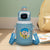 Mee Mee Zippy Sippy Kids Stainless Steel Water Bottle with Smart Temperature Display 500ml β Blue