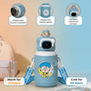 Mee Mee Zippy Sippy Kids Stainless Steel Water Bottle with Smart Temperature Display 500ml β Blue