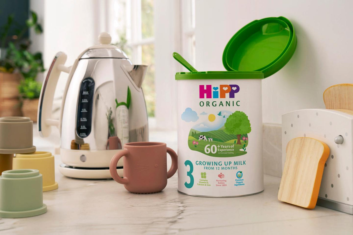 HiPP Organic Growing Up Milk 3 – 12+ Months, 800g