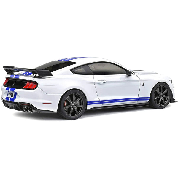 Maisto 2020 Ford Shelby Mustang GT500 White 1:18 Diecast Scale Model Collectible