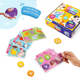 Dabble ABC with Animals Alphabet Puzzle & Bingo Game 50+ Pieces Multicolour