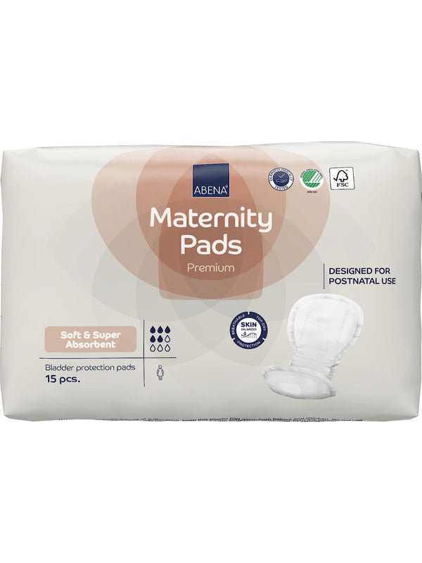 Abena Maternity Pads for Postpartum Care – Pack of 15