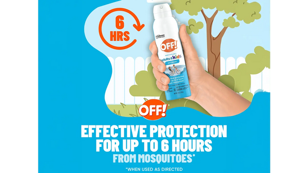 OFF! Adults And Kids Mosquito Repellent Bug Spray- 5oz