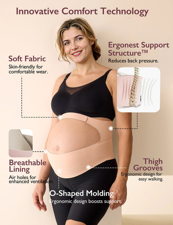 Momcozy BumpEase Ergonest Maternity Belly Band - XL size