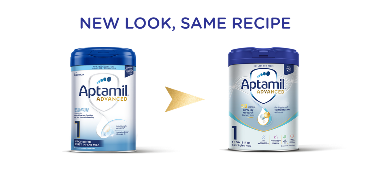 Aptamil Advanced First Infant Milk – From Birth, 800g