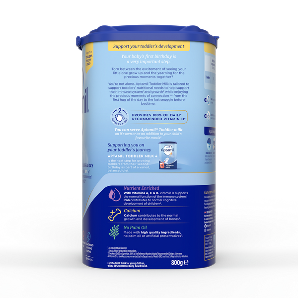 Aptamil Toddler Milk Stage 3 – 1–2 Years, 800g