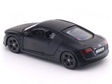 Maisto Audi R8 Die-Cast Scale Model Car 1:24 Matte Black