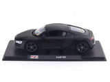 Maisto Audi R8 Die-Cast Scale Model Car 1:24 Matte Black