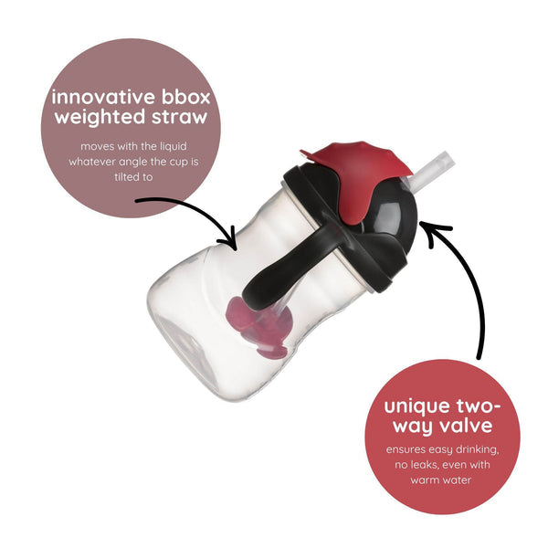 b.box Disney Mickey Mouse Weighted Straw Sippy Cup 240 ml – 6M+