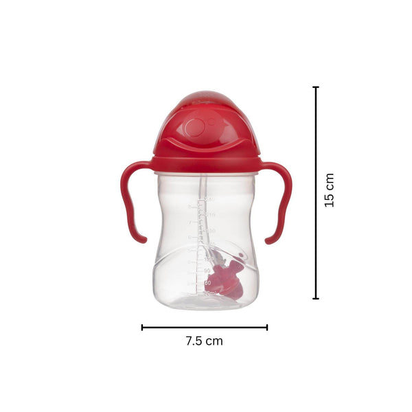 b.box Disney Minnie Mouse Weighted Straw Sippy Cup 240 ml – 6M+