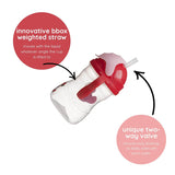 b.box Disney Minnie Mouse Weighted Straw Sippy Cup 240 ml – 6M+