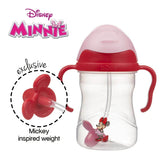b.box Disney Minnie Mouse Weighted Straw Sippy Cup 240 ml – 6M+
