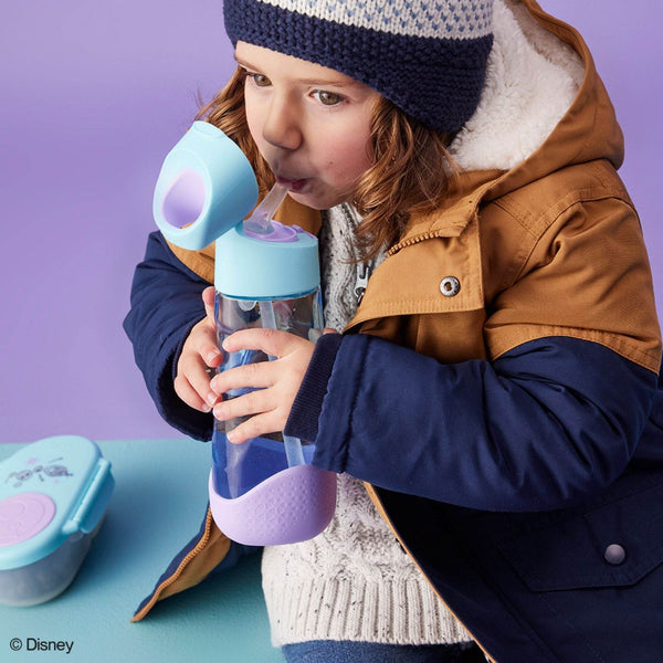 b.box Disney Frozen Tritan Straw Drink Bottle 600 ml – Anna & Elsa