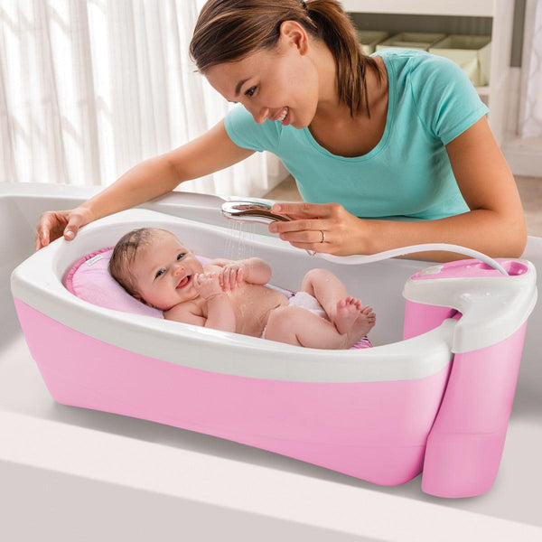 Summer Infant Lil Luxuries Refresh Bath Tub Pink