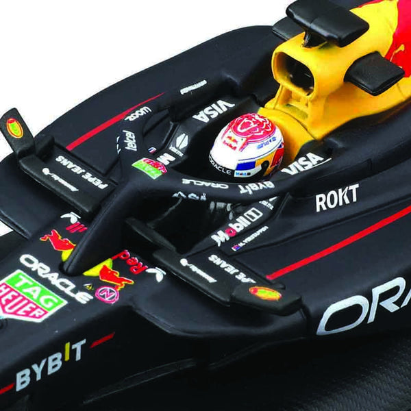 Bburago F1 Red Bull Racing RB20 2024 With Helmet - Max Verstappen 1/43 Scale