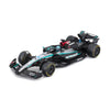 Bburago 1:43 F1 Mercedes AMG W15 2024 With Helmet Russell Model Race Car
