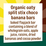Organix Kids Choco Banana Oaty Split Stix Bars – 3+ Years, 5 x 23g