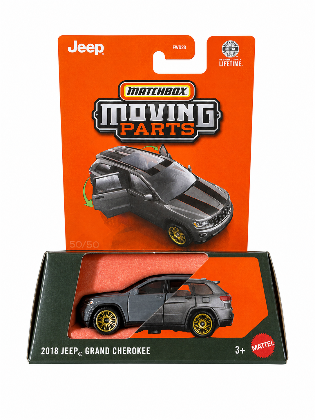 Matchbox Moving Parts 2018 Jeep Grand Cherokee