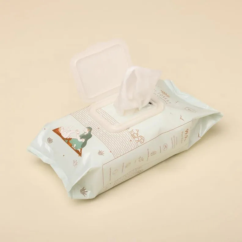 Baby Forest Neer 99.9% Water Baby Wipes 15 × 20 cm 10 Wipes
