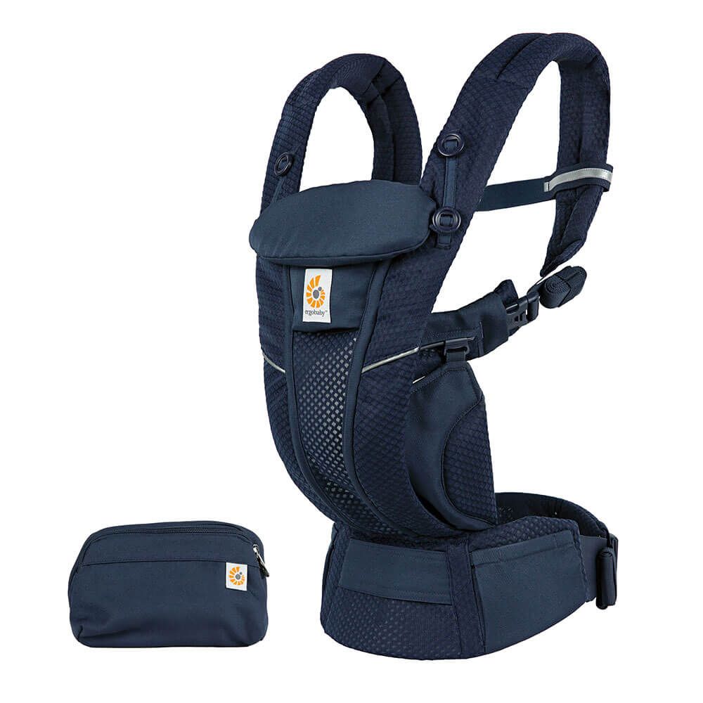 Ergobaby Carrier Omni Breeze Baby SoftFlex Mesh - Midnight Blue