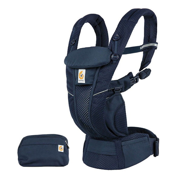 Ergobaby Carrier Omni Breeze Baby SoftFlex Mesh Midnight Blue