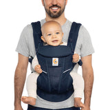 Ergobaby Carrier Omni Breeze Baby SoftFlex Mesh - Midnight Blue
