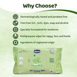 Chicco Soft Cleansing Baby Wipes 72 Pcs