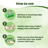 Chicco Soft Cleansing Baby Wipes 72 Pcs