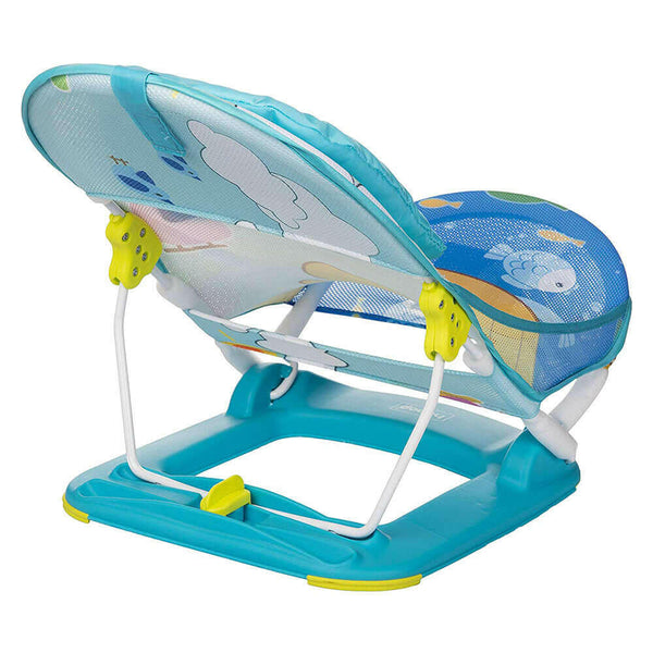 Hopop Anti Skid Compact Baby Bath Chair - Blue