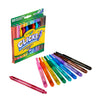 Crayola 10ct Clicks Retractable Markers: Washable Fine Point,
