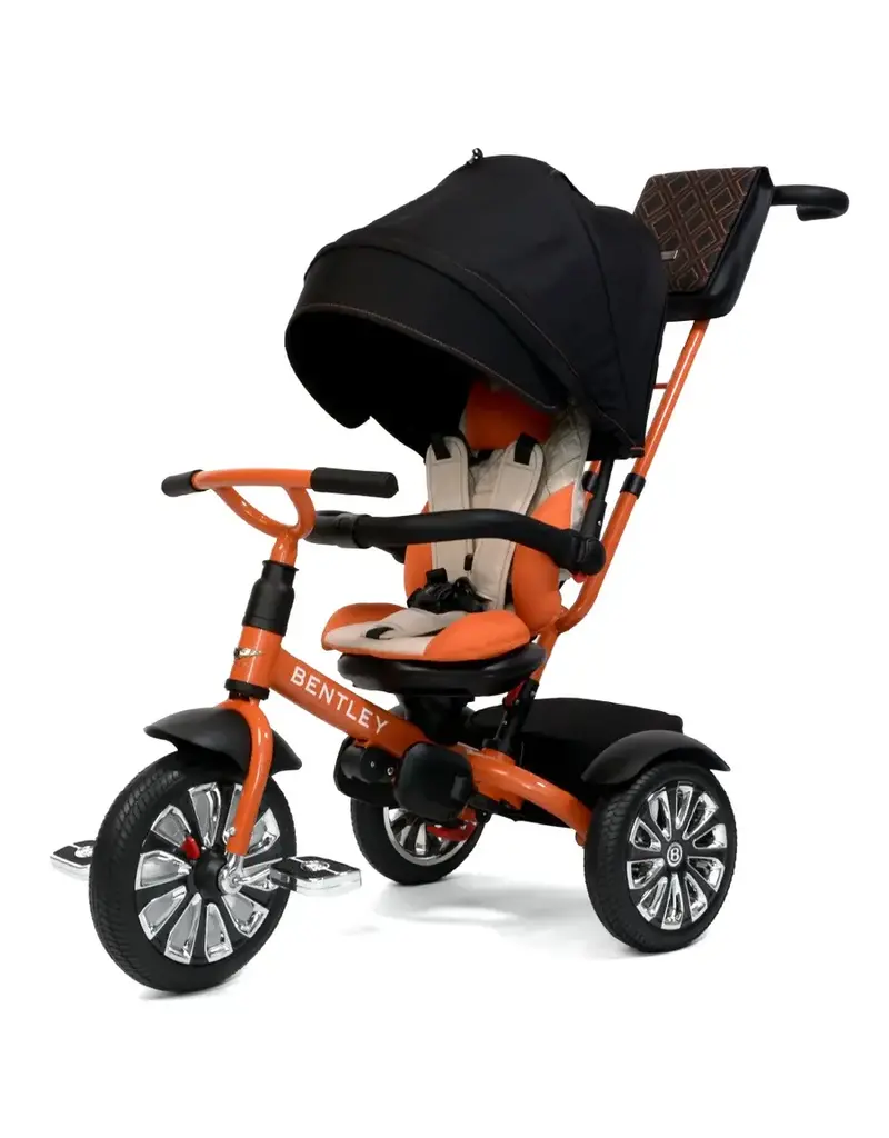 Bentley Mulliner 6-in-1 Trike Stroller – Mandarin | 6 Months to 5 Years