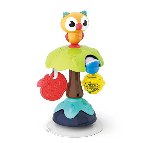 Hola Smart Owl Highchair Suction Toy 10.5 x 10.5 x 21 cm Multicolor