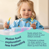 Bibado Handi Cutlery- Attachable Weaning Cutlery Set 6M+