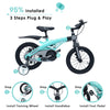 R For Rabbit Bicycle Tiny Toes Jazz 14 Inch Blue