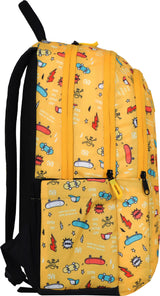 Arctic Fox Bitsy 21L Kids School Backpack – Skate Yellow