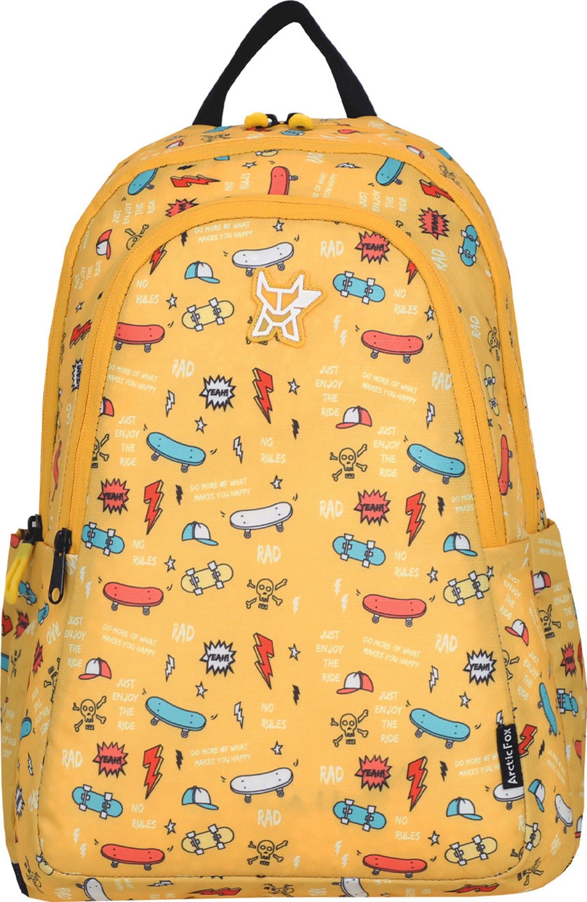 Arctic Fox Bitsy 21L Kids School Backpack – Skate Yellow