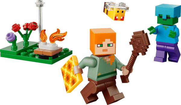 LEGO Minecraft Alex’s Campfire Conflict 30732 31 Pieces 6Y+ – Multicolor