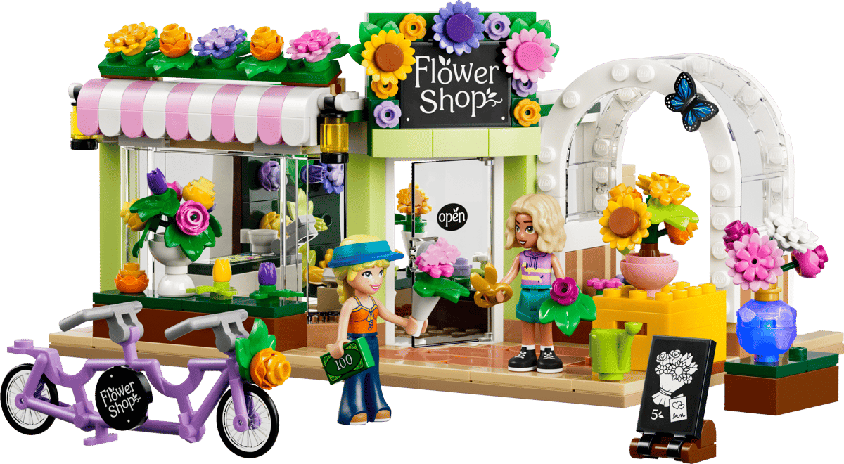LEGO Friends Creative Flower Shop 377 Pieces 10 × 20 × 14 cm Multicolour